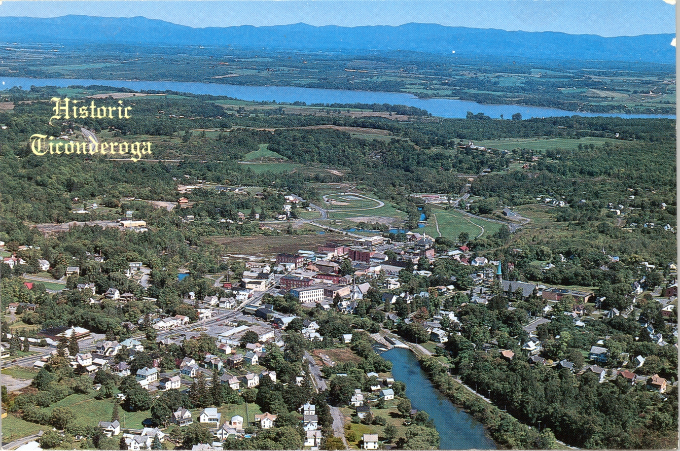Ticonderoga color aerial